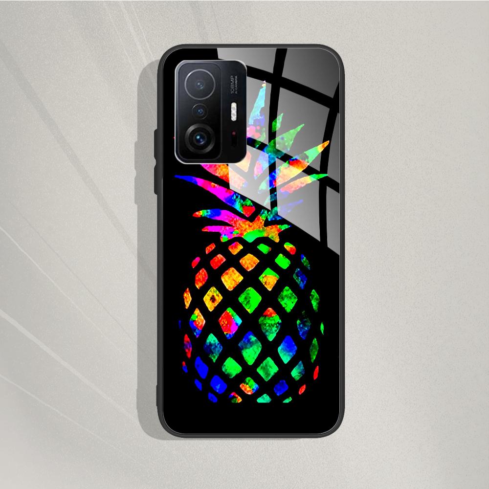 Для Xiaomi 11T Pro 11T Чехол Модный Чехол из Закаленного Стекла Задняя Крышка Fundas Для Xiaomi 11T Pro 11T Чехлы для Телефона 11T Pro 11 T capa