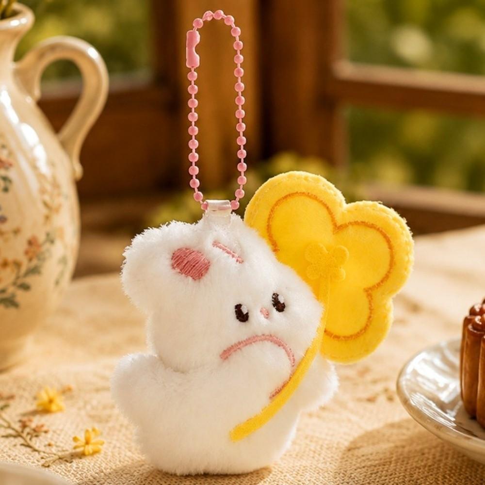 Versatile Bunny Plush Pendant Cartoon Rabbit Keychain Plush Hanging Decoration Kids Girls Gift