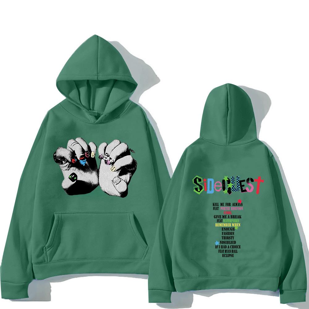 5 Seconds of Summer Michael Clifford Hoodie 2025 Album SIDEQUEST Men/women Hoodies Harajuku Winter Clothes Pullover Sweatshirt