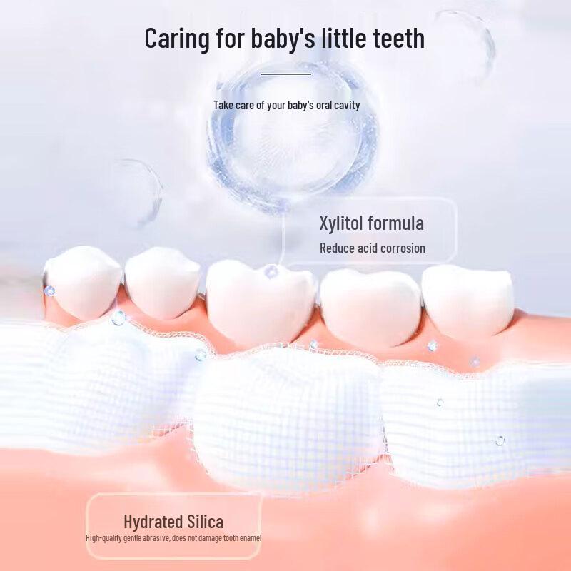 Детская зубная паста Shuke со вкусом персика против кариеса 60 г