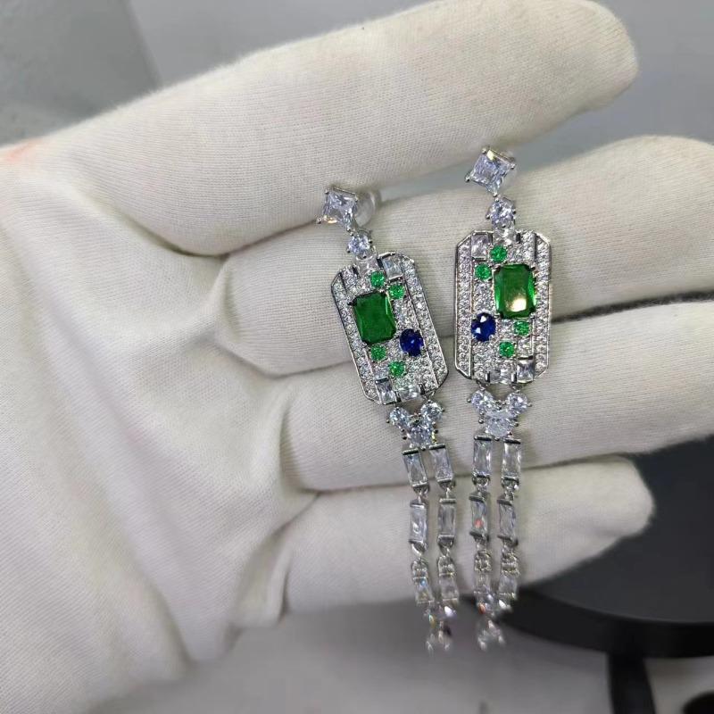 Sace Gems Классические серьги с цирконом из медного сплава для женщин, подарки на свадьбу