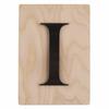 Wooden Wall Decoration - - Individual Letters - White - 14.9 X 10.5 Cm - Wall Mounting