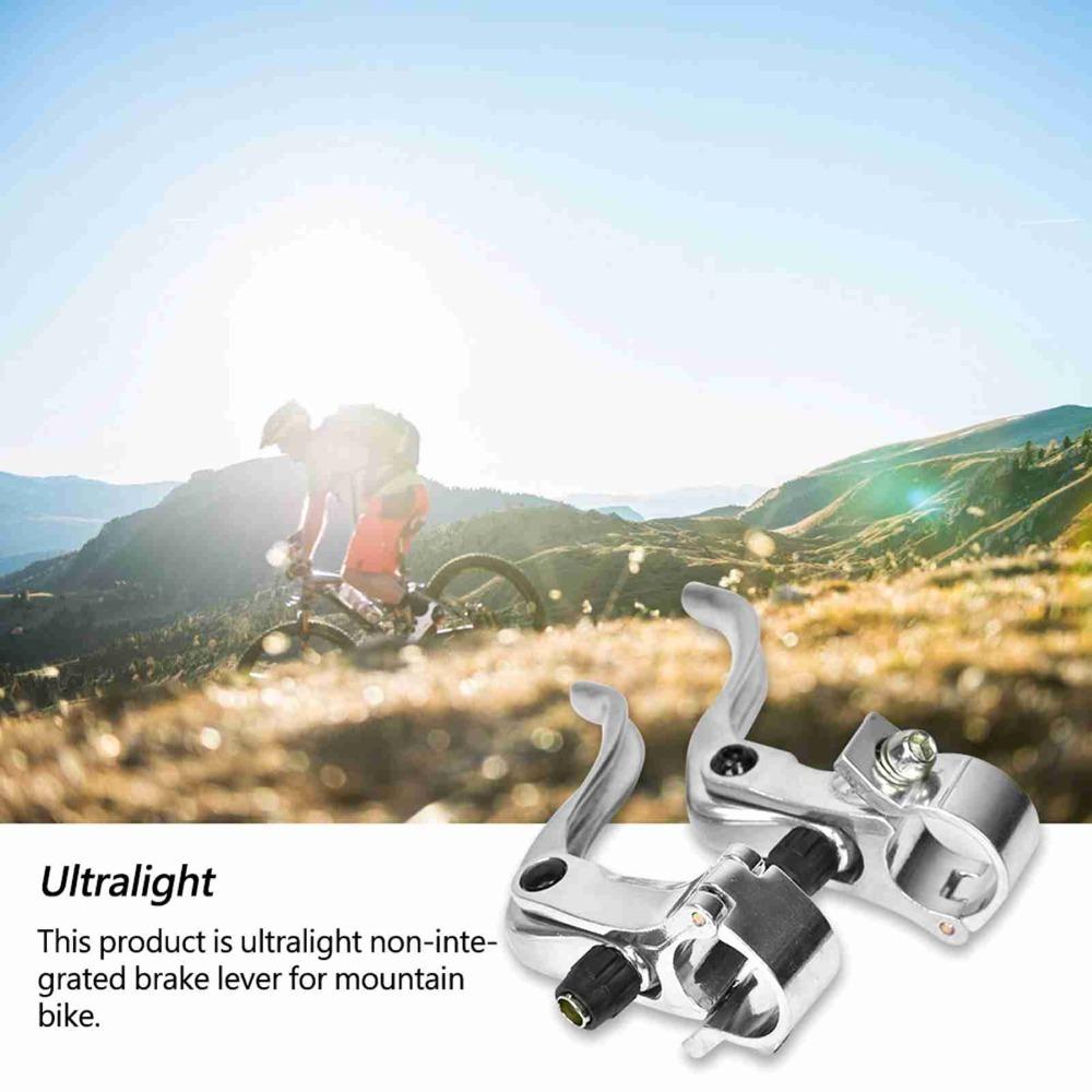 1 pair Aluminum Alloy Brake Lever Mountain Bike Brak for 24mm bicycle handlebars. Cycling Accessory
