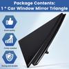 A58X-Rearview Window Corner Frame Side Door Mirror Triangle Trim Panel New For Buick Lacrosse 2016-