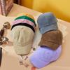 New Corduroy Baseball Cap Ladies Soft Top Outdoor Hat Men Duck Tongue Cap