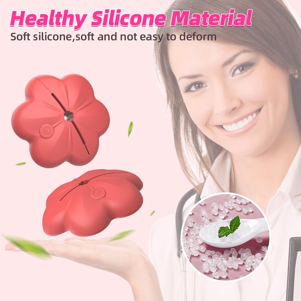 Беспроводные клипсы для сосков с вибратором, секс-игрушки для женщин, невидимый мини-регулируемый стимулятор груди, 10 режимов, взрослая игрушка для удовольствия