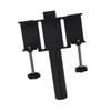 Pickup Flagpole Mount Firm Support Steel Universal Truck Flagpole Holder for Most Pickups Black