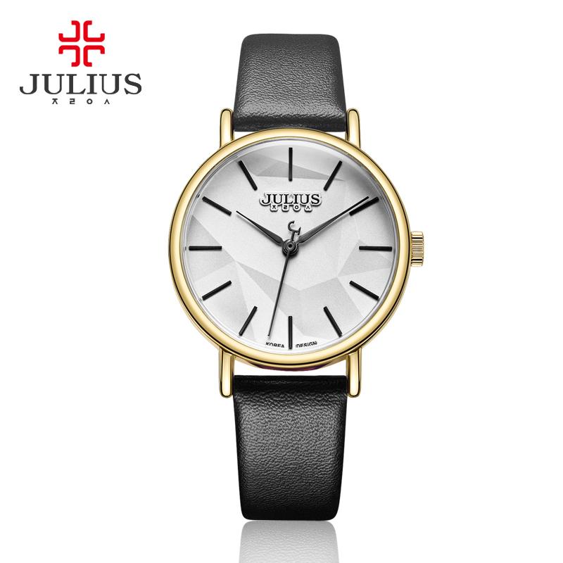 Летние Новые Креативные Женские Кварцевые Наручные Часы Julius Montre Femme Оригинальные Часы Час Япония 2035 Механизм Повседневные Часы JA-985