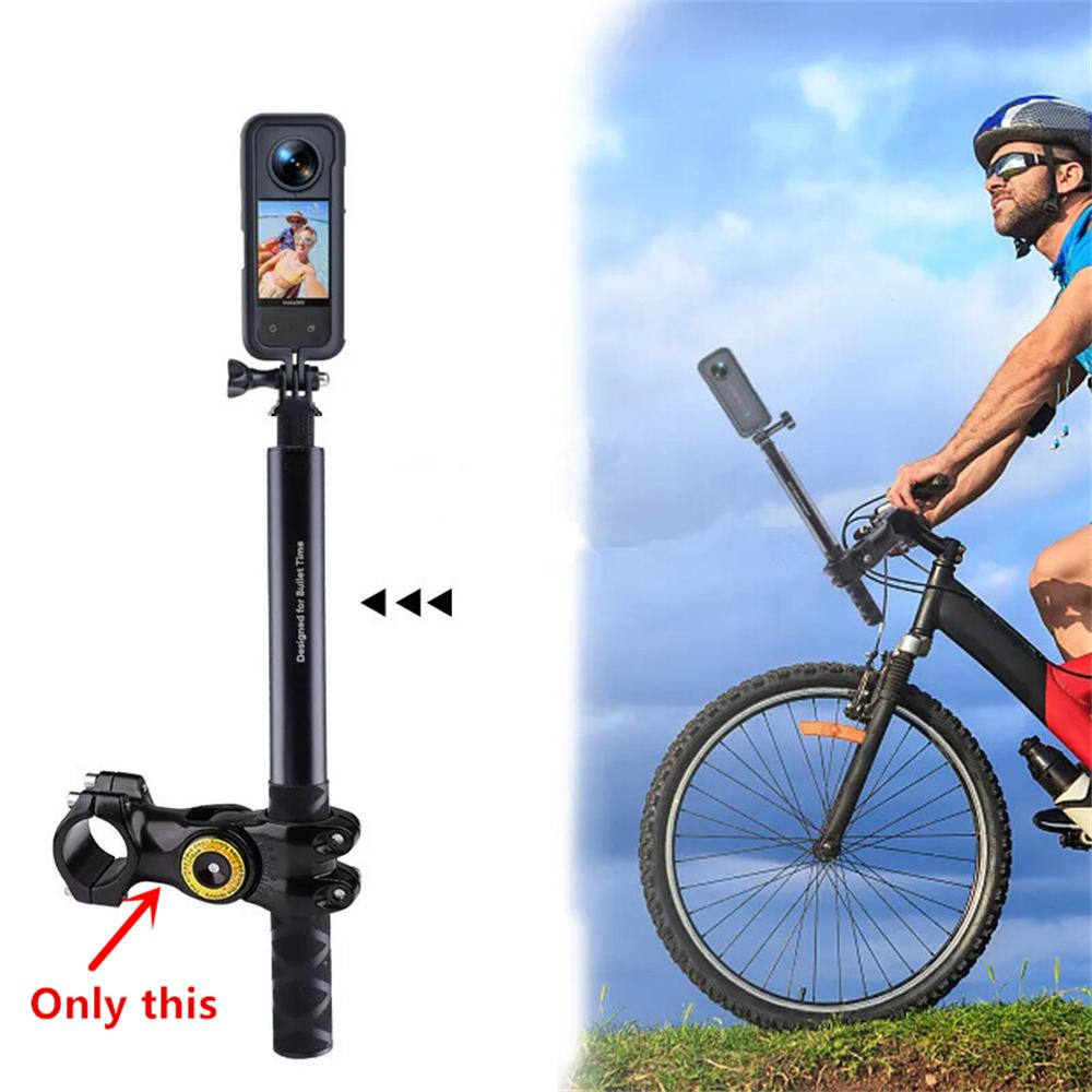 Крепление для Gopro DJI Insta360 Мотоцикла Велосипеда Невидимая Селфи-палка Руль