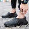 Fashion Fashion Men Sports Rain Boots Ankle Waterproof Shoes Low Top Kitchen Shoes Fishing Shoes Slip On Anti-slip Wear-resistant Boots