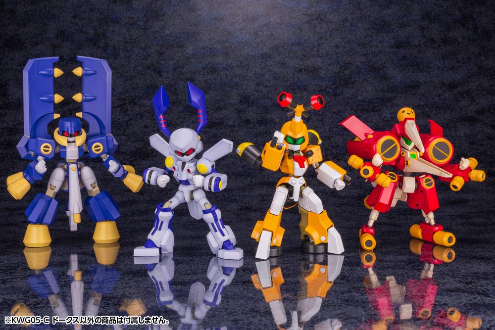 Medarot KWG05-C Dox, 1/6 Scale Plastic Model Kit, Approximately 170mm Tall, KP361