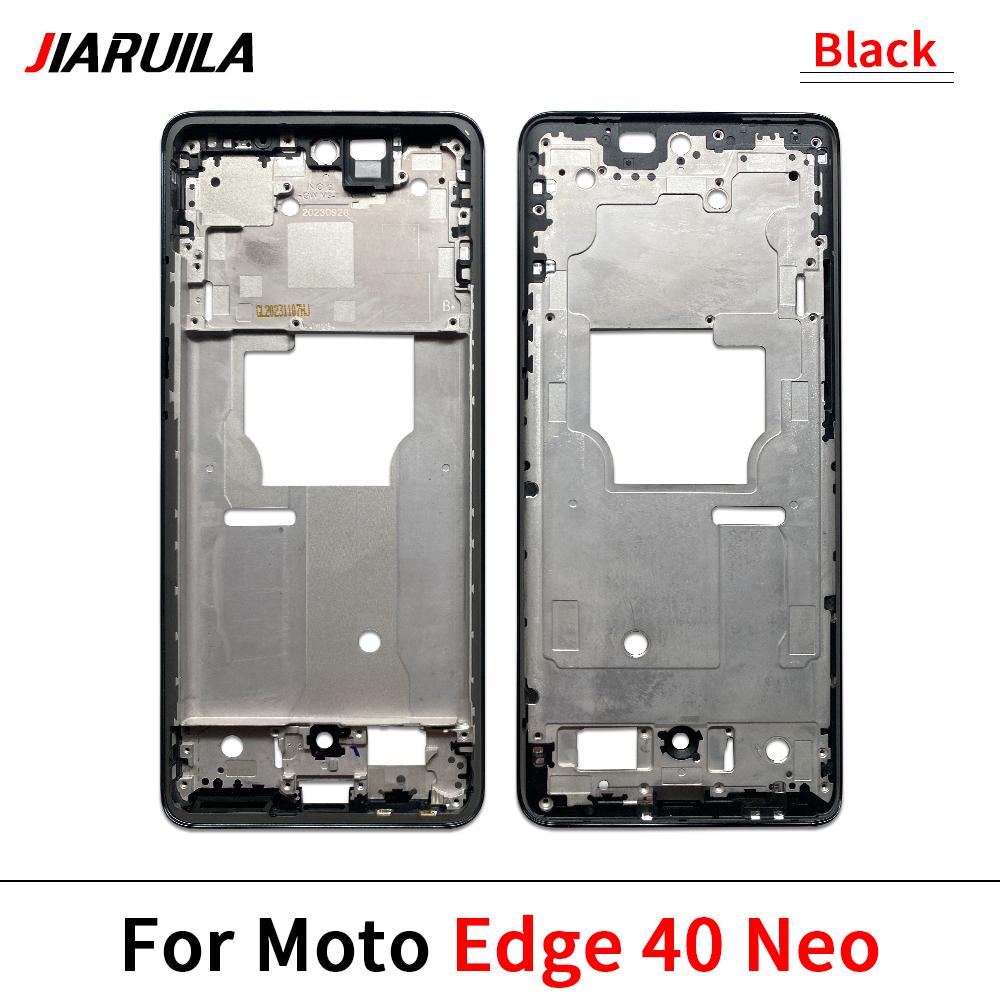 New Housing Middle Frame Bezel Middle Frame For Motorola Moto Edge 20 30 Lite Pro / Edge 40 Neo Replacement Parts