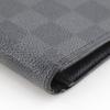 Louis Vuitton Brazza кошелек Портмоне N62665 черный Холст Damier Grafitto мужской Б/у