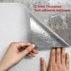3D самоклеящиеся обои, водонепроницаемые, влагостойкие, против плесени, фон для домашнего декора, однотонные обои из пенопласта