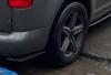 Flap накладка на задний бампер DPT (ABS) (2шт) (черный глянец) для Volkswagen Caddy 2010-2015 гг