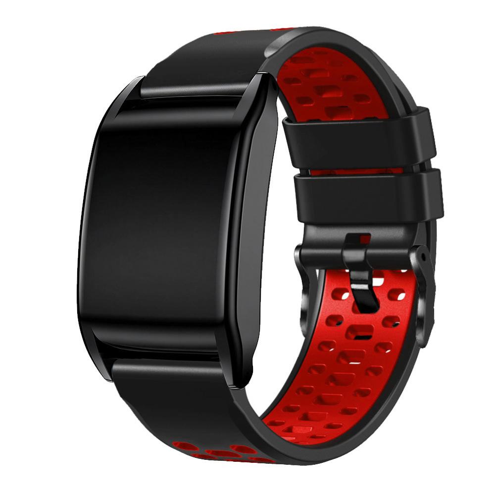 Soft Silicone Replacement Wrist Band Strap Compatible With Whoop 5.0/MG Life Fitness Tracker Adjustable Sweat‑proof Sports