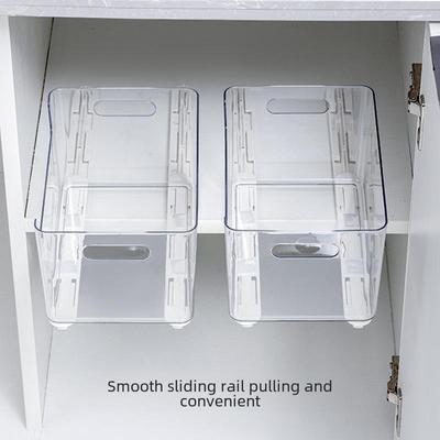 «Многоцелевая выдвижная корзина с направляющими для хранения на кухне, в спальне, в общежитии»