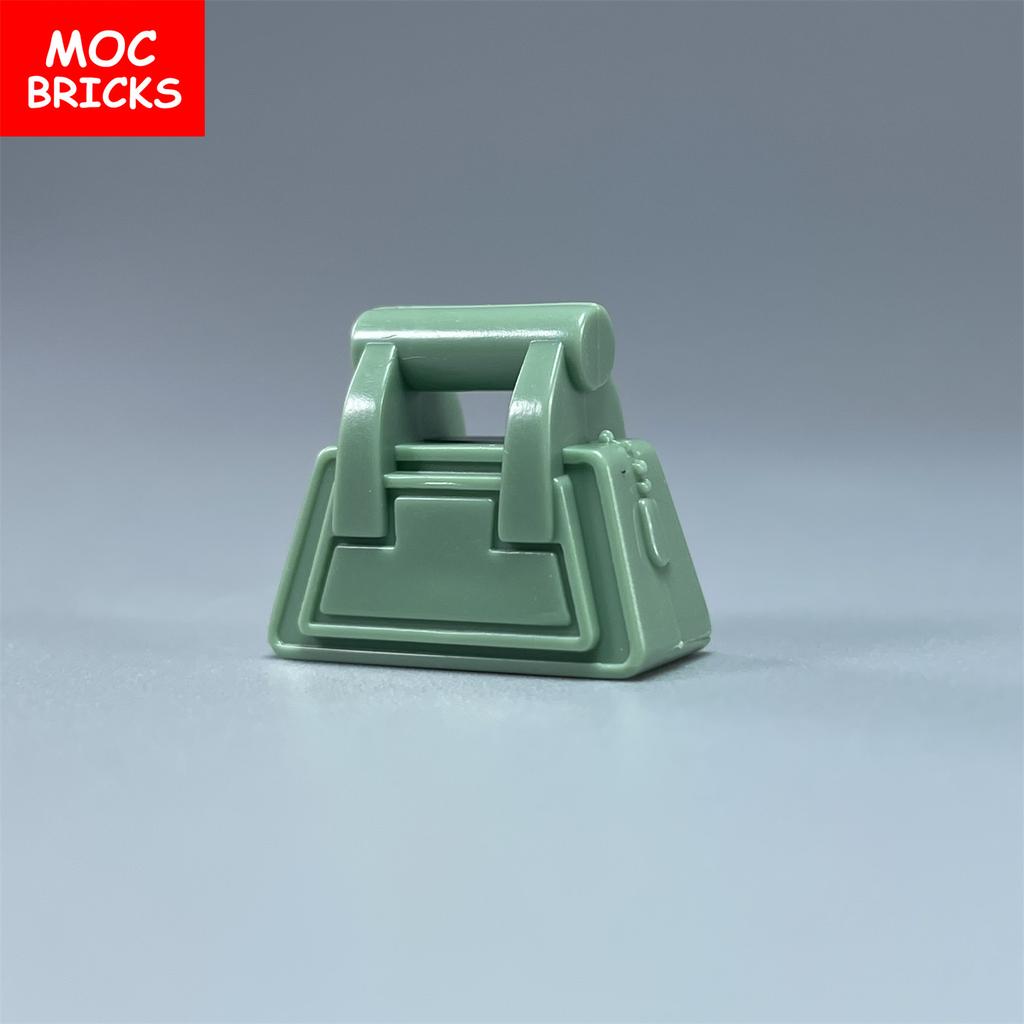 Сумка-портфель-рюкзак из кубиков MOC для аксессуаров из строительных блоков 93091 Собираемые части Детские игрушки