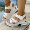 Fashion Chunky Platform Sandals for Women Summer New Thick Bottom Sports Sandals Woman Plus Size 42 Fashion Wedge Heel Sandalias Mujer