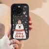 Рождественский чехол для iPhone 11 13 12 14 15 16 Pro Max XR XS Samsung A15 A55 A05 Redmi 12 13C OPPO A16 A18 Reno 11 Vivo Y17S Y12 infinix note 40