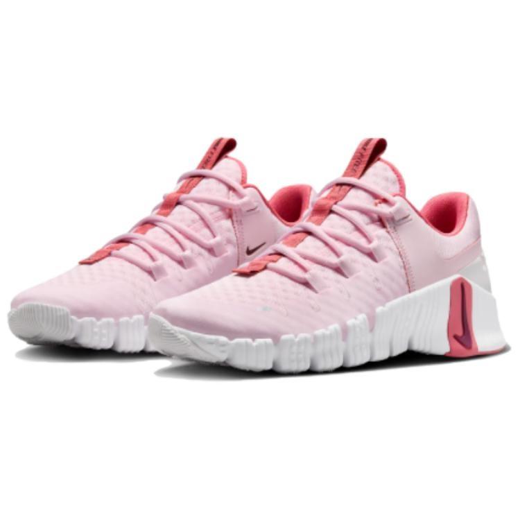 Nike Бесплатные тренировочные кроссовки Metcon 5 Low top Женские Розовые DV3950-603
