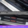 2026 Для Haval H6 Jolion H9 F7X F7 Dargo H1 H2S M6 H3 H4 H5 H7 Серии Автомобильные Накладки на Порог Пленка под Углеволокно Наклейки на Пороги Двери
