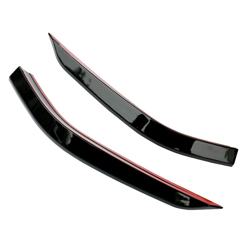 For Golf 7.5 MK 7.5 2018-2020 Car Front Bumper Lip Shovel Side Surround Spoiler