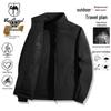 VANCAMEL Men's Casual Outdoor Stand-Collar Jacket