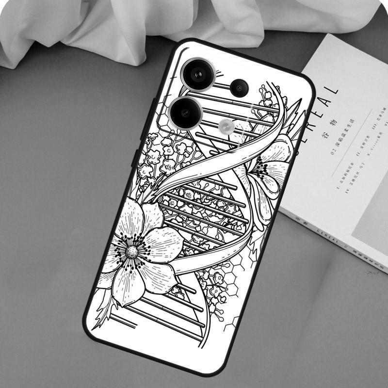 Наука Биология Химия Чехол Для Redmi Note 13 Pro 9 10 11 12 Pro Plus 9S 10S 11S 12S Крышка Для Redmi 12C 10C 13C