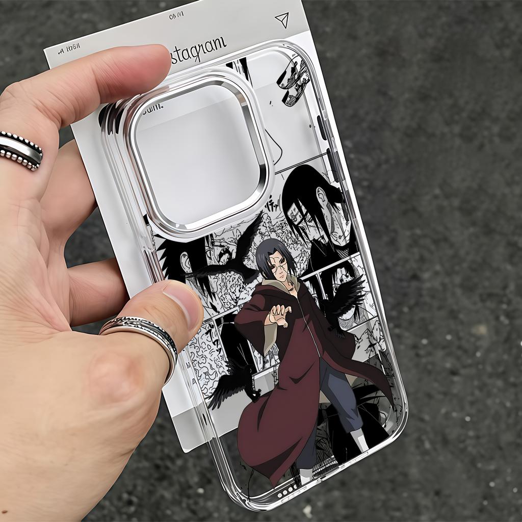 Anime Uchihas Itachis Phone Case For iPhone 17e 17 16e 16 15 14 13 12 11 mini Pro Max X XR XSMAX 8 7 Air Plus Clear