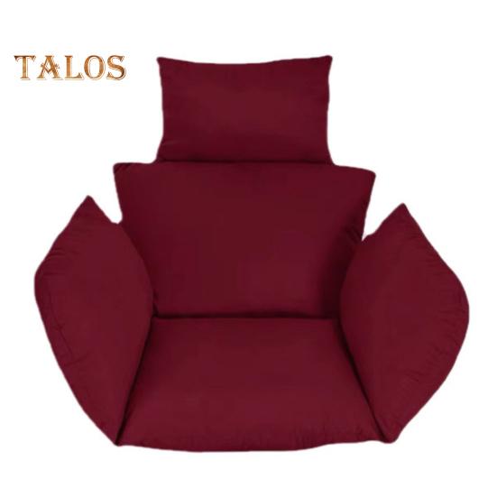 Подушка для кресла-качалки с подголовником, моющаяся, подвесная корзина, замена подушки для сиденья для патио, садового кресла-качалки