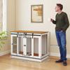 Dog Crate Furniture for Large Dogs, Double Dog Cage for Small Dogs