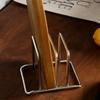 2 Sectional Cutting Board Holder Stainless Steel Chopping Board Organizer Kitchen Storage Rack