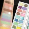 DIKALU True Colors Перламутровая 16-цветная детская палетка теней для век для импровизированного сценического макияжа