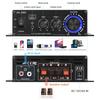 Small Mini Stereo Amplifier for Digital Power Amplifier 40W X 2 with Treble and Bass Control Home/Car (AK-280)