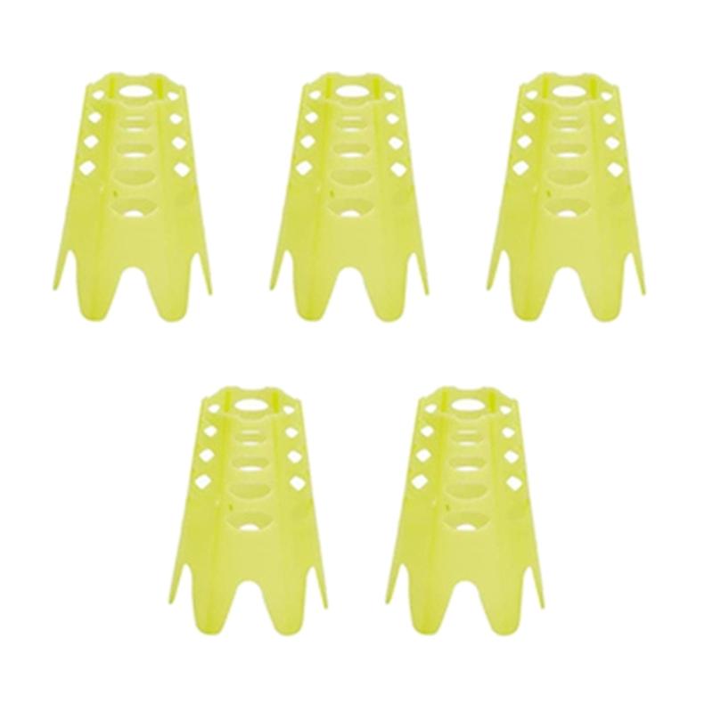 10Pcs Golf Simulator Tees Indoor Golf Tees Golf Mat Tees for Winter Turfs and Driving Range, Pack of 5 Tall and 5 Small