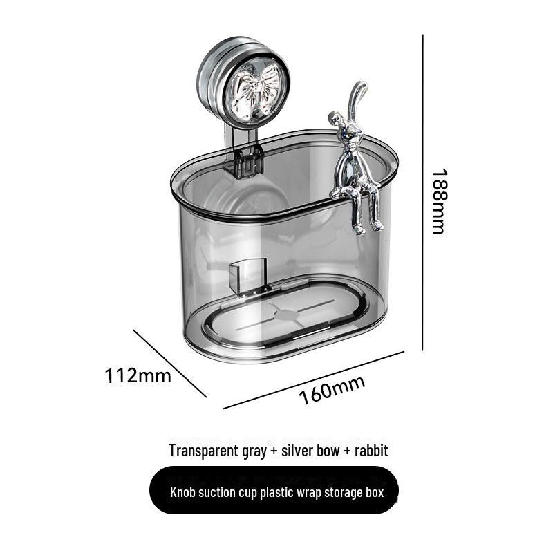 Настенный органайзер для пластиковых пакетов на присоске