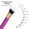 Customized Vibrating Makeup Brush Insert - Female Electric Massager & Orgasm Enhancer