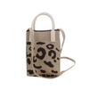 Fashion Vintage Crochet Spot Handbag Summer Knit Square Bag Sling Bag Crossbody Bag