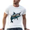 Sky Marlin with moon TShirt Lightweight Gym Training TShirt