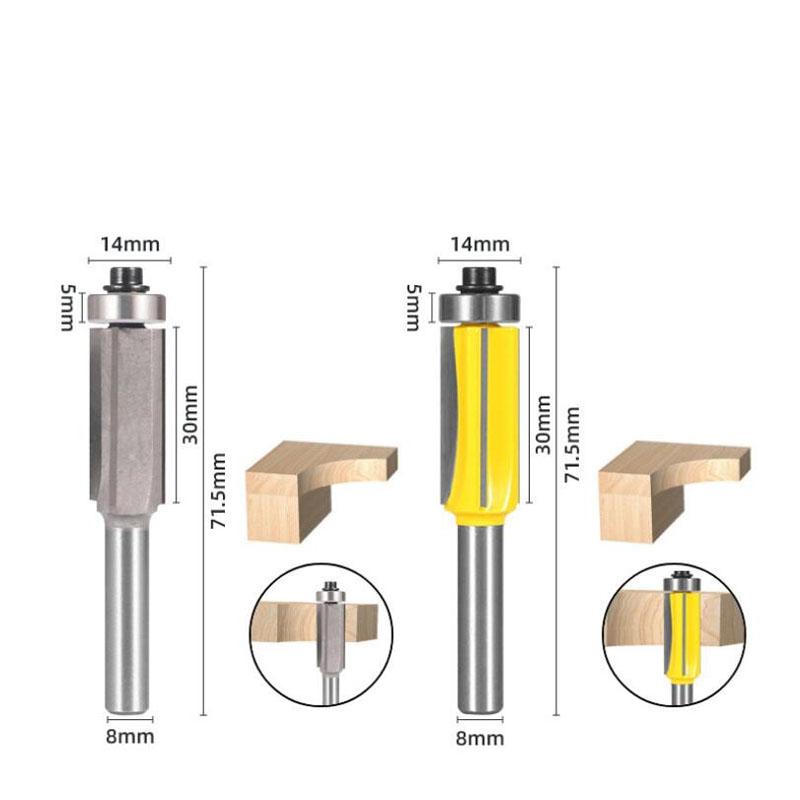 8 мм хвостовик Z4 фрезерный станок с 4 лезвиями деревообрабатывающий фрезерный станок для дерева