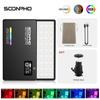 SOONPHO P10 8 Вт Mini RGB светодиодный видеоофисный светильник 4000 мАч зум-освещение фотографическое освещение яркий заполняющий свет для видеоблогов