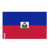 Drapeau - Haïti - 60 X 90 Cm - Polyester - Recto/verso - Œillets En Fer