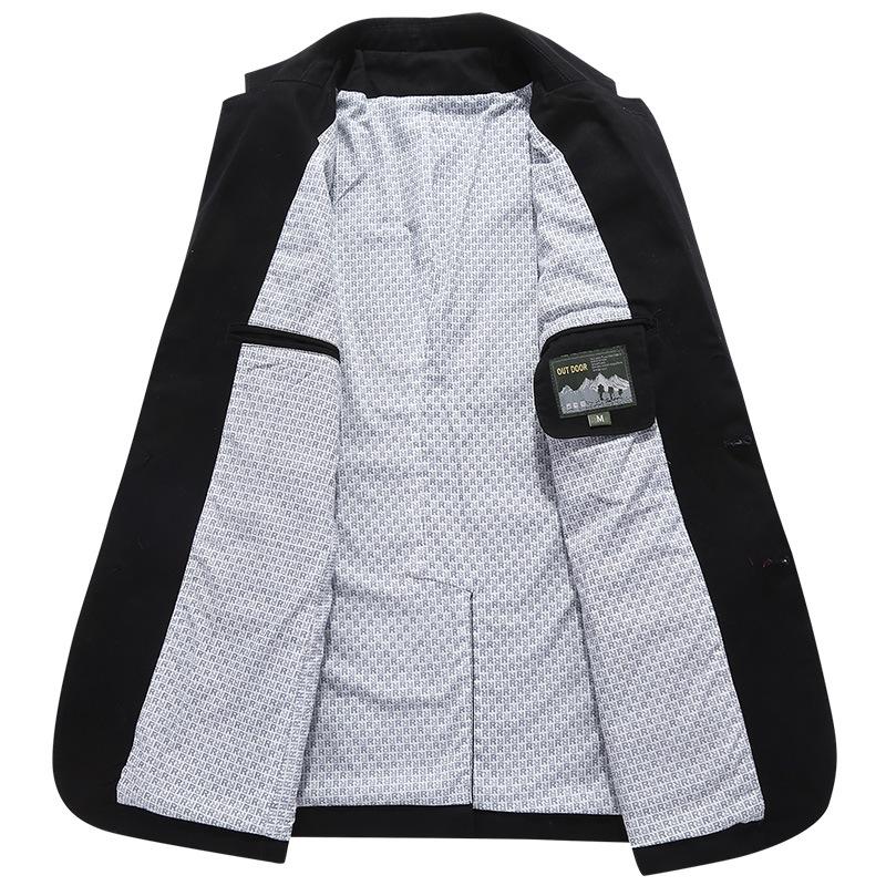 Весна и осень новый повседневный костюм мужской молодежный костюм большого размера мужская маленькая куртка