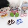 Round Toe Cotton Doll Shoes Mini Doll Shoes Decoration Doll Walking Shoes Girls Toys