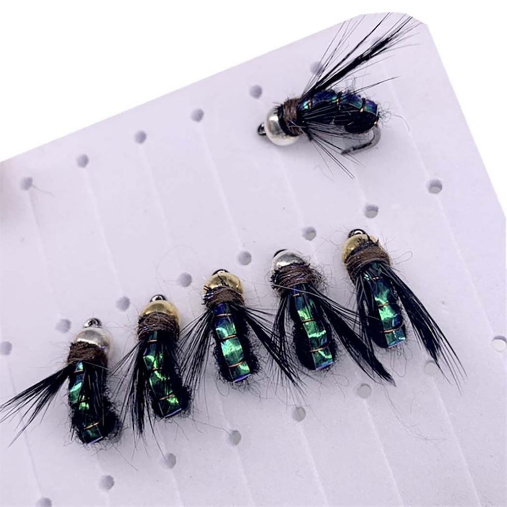 10/15/20/25 шт. разноцветные приманки для ловли форели нимфы нахлыстом, мокрые мухи, крючок нимфы, приманки для подледной рыбалки, искусственные наживки для насекомых