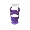 Hat Soft Halloween Funny Horns  Creative Knitted Hat Beanies Warm Full Face Cover Ski Mask Hat Windproof Balaclava Hat for Outdoor Sport