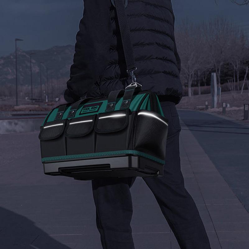 Толстая парусиновая ткань Оксфорд, рабочая сумка для инструментов, большая сумка для хранения ремонта