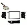 Fits Geo Tracker 92-97 Double DIN Aftermarket Harness Radio tall Dash Kit