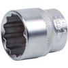 TRUSCO TS4-15W 12-Point Socket, 12.7mm Drive, 15mm Width